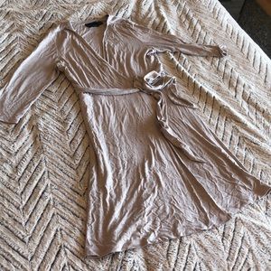 Cynthia Rowley Faux Wrap Dress in Jersey Material